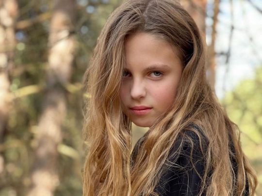 Младшая дочь Оли Поляковой Алиса
