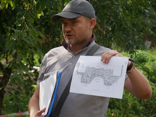 Завідувач відділу археології Національного заповідника «Києво-Печерська лавра» Сергій Тараненко