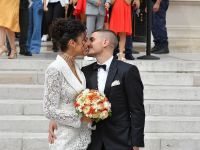 Марко Вератті та Джессіка Аїді на своєму весіллі
