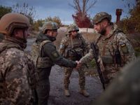 Володимир Зеленський на передовій