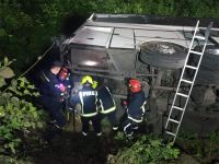  Международный рейсовый автобус перевернулся под Ровно: первая информация о пострадавших и фото с места ЧП