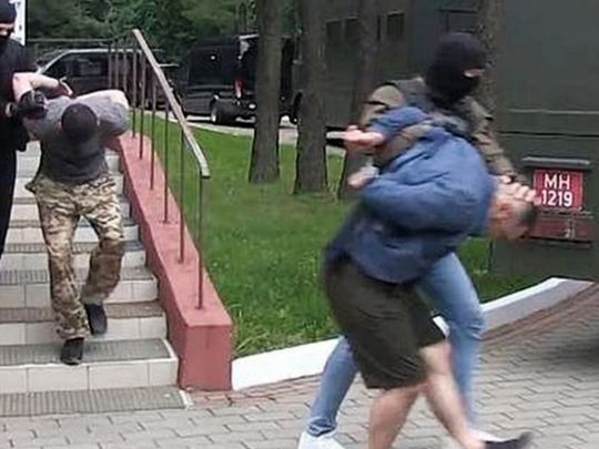 затримання найманців у Білорусі