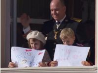 Принц Альбер с детьми