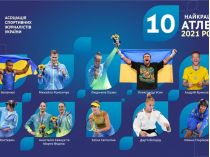 Десятка найкращих спортсменів України 2021 року