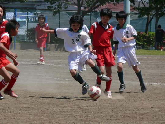 Детский футбол в Японии