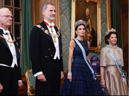 Королі та королеви Іспанії та Швеції