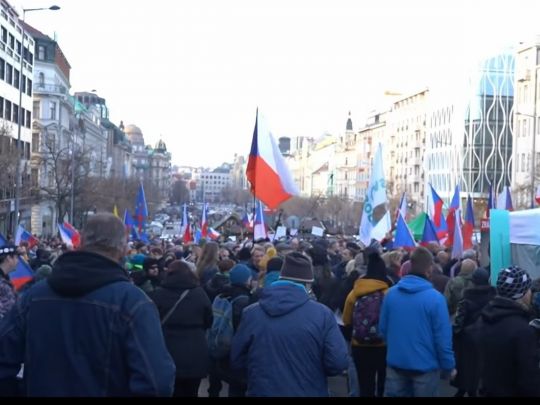 Протесты в Праге
