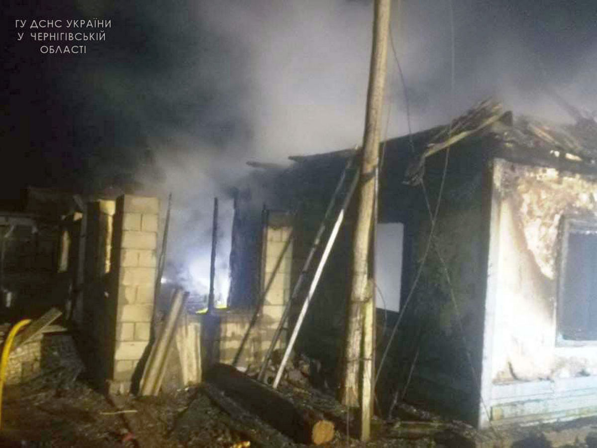 Трагедія на Чернігівщині: у пожежі загинули троє дітей