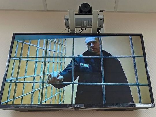 Навальный в тюрьме 