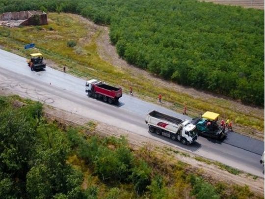 Будівництво дороги