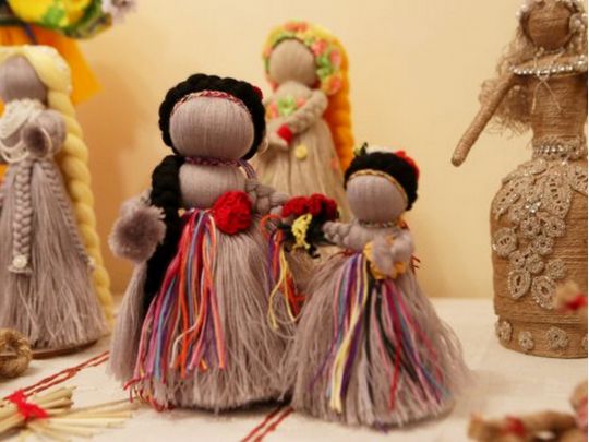 Выставка куклы-мотанки Елены Сухоцкой