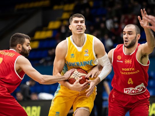Украина Северная Македония баскетбол