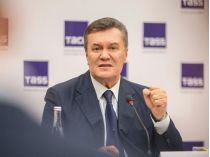 Віктор Янукович на прес-конференції у Москві