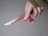 Возле двора обнаружили нож со следами крови: под Херсоном женщина зарезала своего сожителя