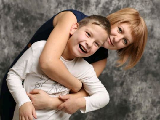 14-річний Ярослав із мамою