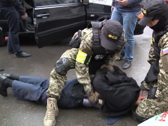 ФСБ оголосила про затримання «шпигунів» із СБУ та українського диверсанта, який готував теракт