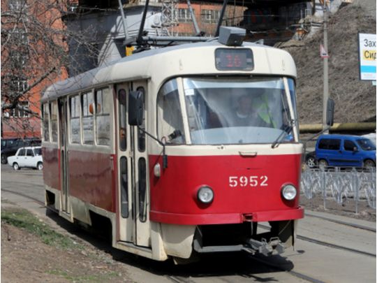 трамвай у Києві