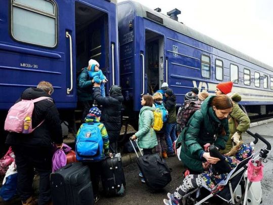 біженці у Львові