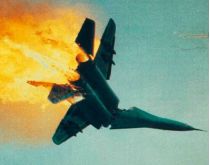 Сбитый российский самолет