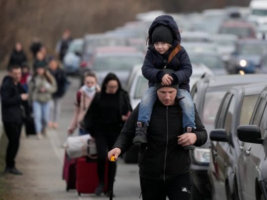 біженці з України