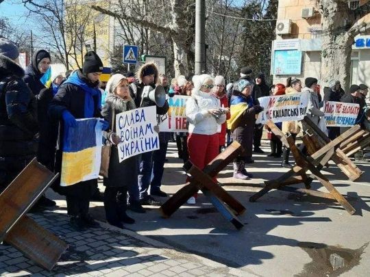 Мітинг у Херсоні