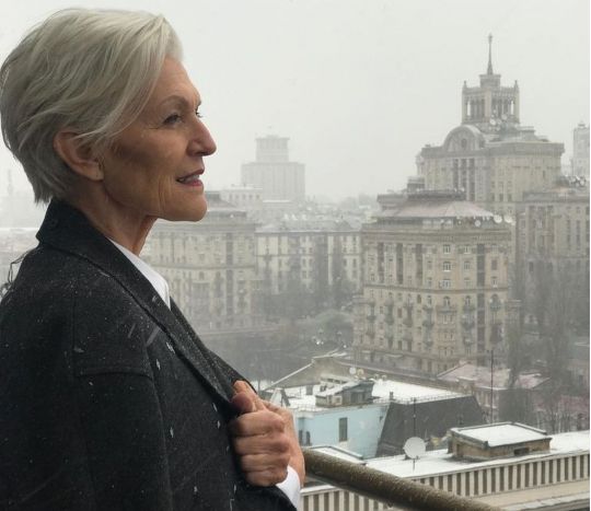 Мей Маск у Києві