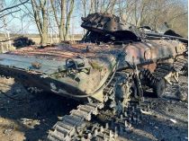 Разбитый танк России