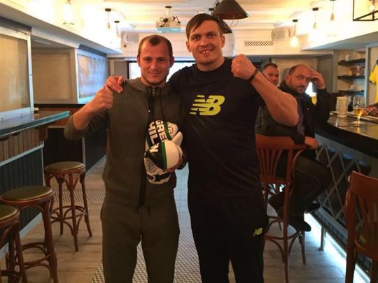 Роман Зозуля та Олександр Усик