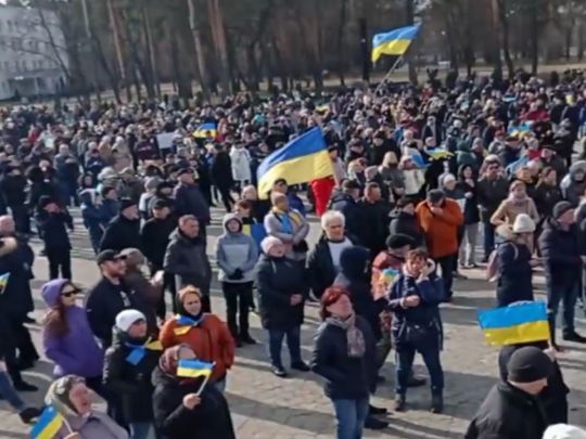 акція протесту у Славутичі