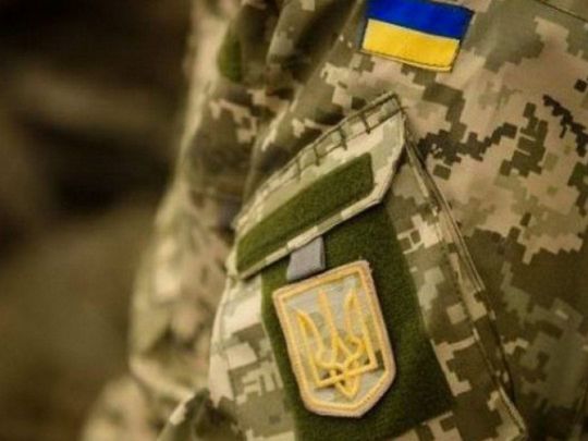 украинский военный 