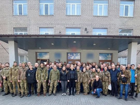 звільнені бійці ЗСУ