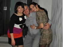 Олена Хомрова з батьком та матір&#39;ю