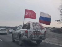 украденная российскими военными в Украине машина