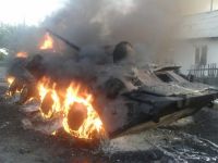 Ночью российские танки горят лучше: ВСУ показали уничтожение бронетехники оккупантов