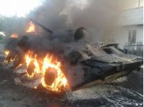 Вночі російські танки горять краще: ЗСУ показали знищення бронетехніки окупантів