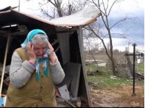 жінка, у якої російські окупанти під Києвом убили сина