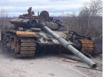 Знищений в Україні рашистський танк