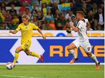 Дебютні голи Мудрика та Піхальонка принесли Україні перемогу над «Боруссією» в Німеччині: відеоогляд матчу