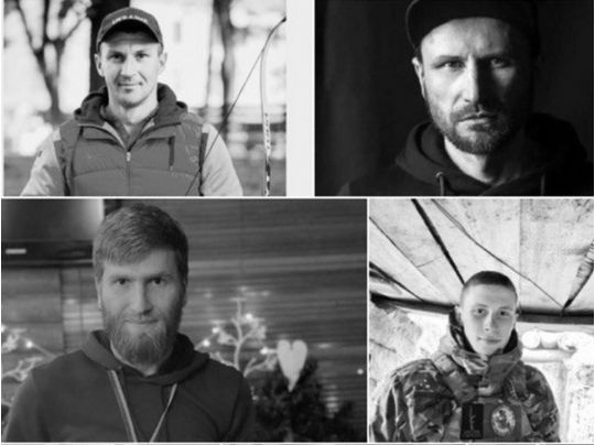 Загиблі українські спортсмени
