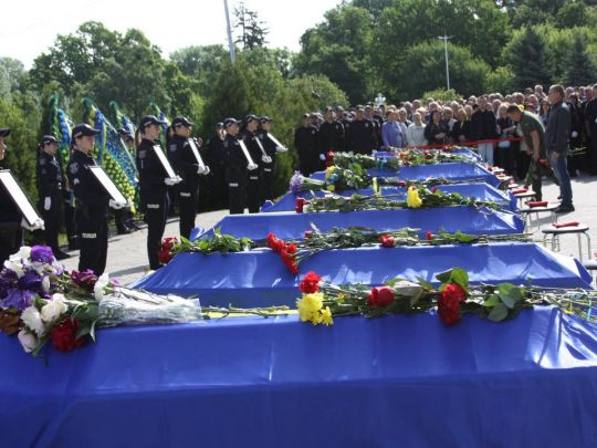 похорон бійців КОРД