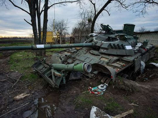 російський танк
