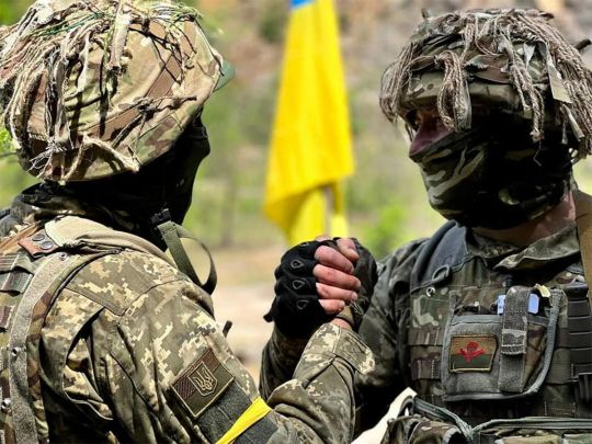 Украинские воины