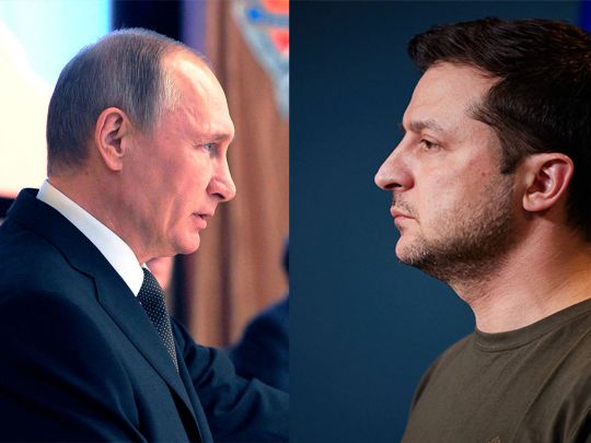 путін і Зеленський