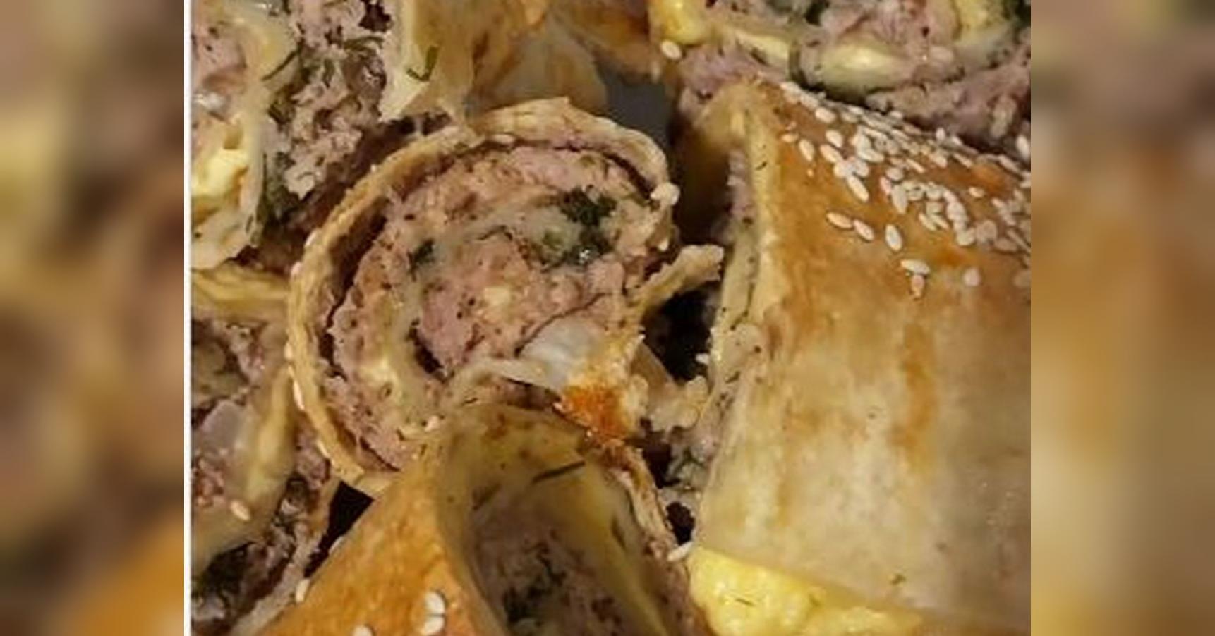 Рецепт мясного рулета из лаваша дала Анна Саливанчук - видео - «ФАКТЫ»