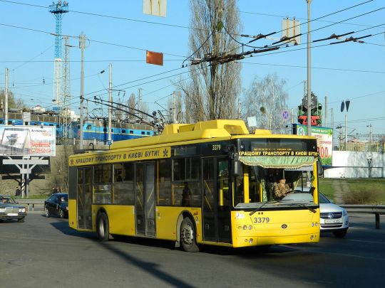 Тролейбус у Києві