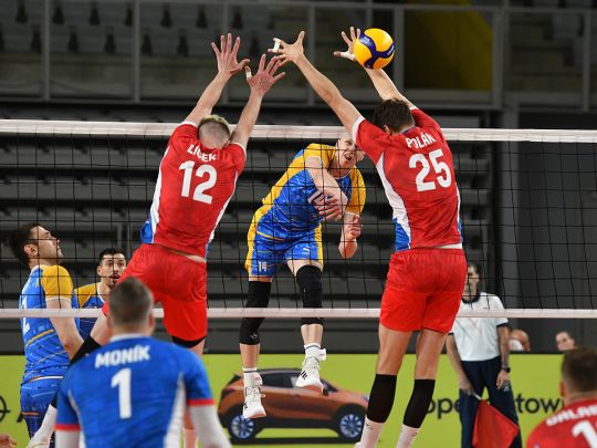 Чехія&nbsp;— Україна волейбол