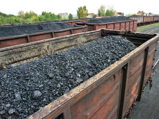Вагони з вугіллям