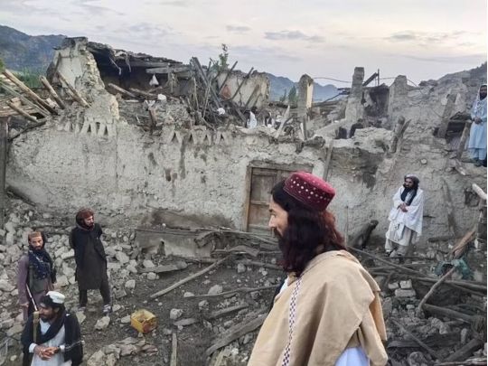 Наслідки землетрусу в Афганістані