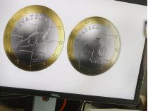 Монеты евро с хорватской символикой