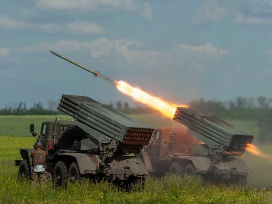 Працюють українські ракетники